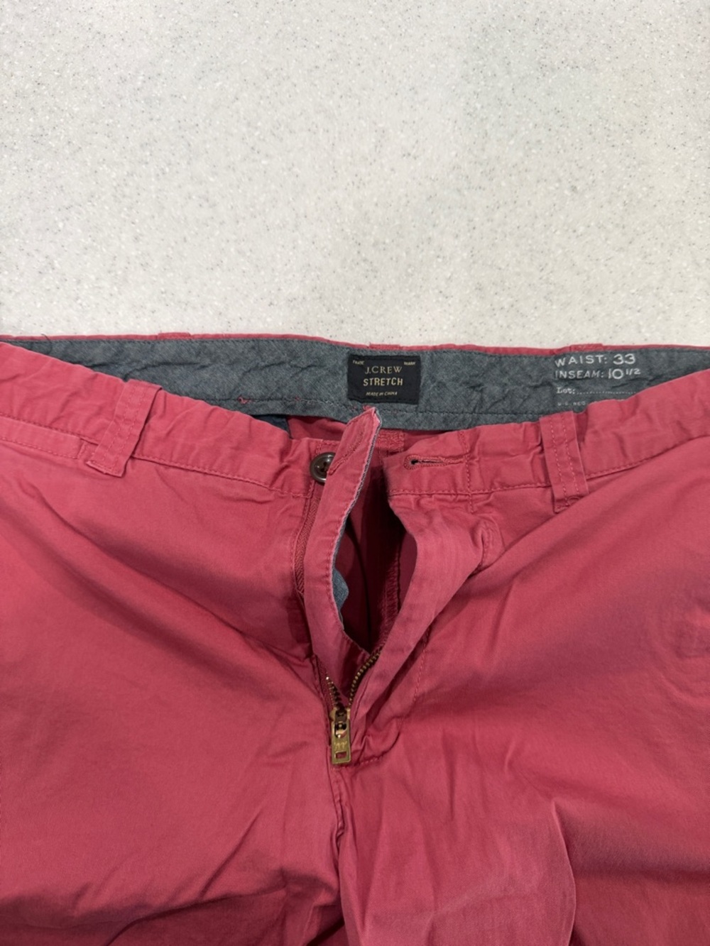 J.Crew Stretch Pink Men's Chino shorts
